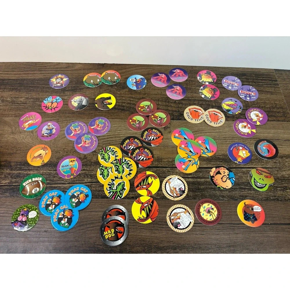 Huge Pogs Street Kaps Lot Dare Devil Fly Iguana